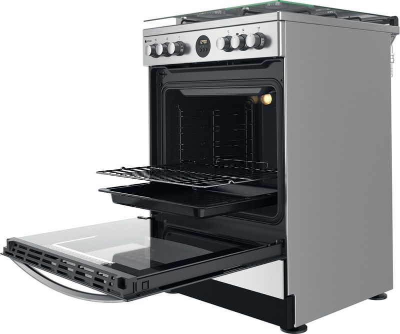 Indesit-Kuchenka-IS67G8CHX-E-1-Inox-Gazowy-Perspective-open