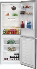 Indesit-Lodowka-z-zamrażarką-Wolnostojące-INKS-1341-S4E-New-Silver-–-ARC-1035-Dwudrzwiow-y-a-Lifestyle-frontal-open