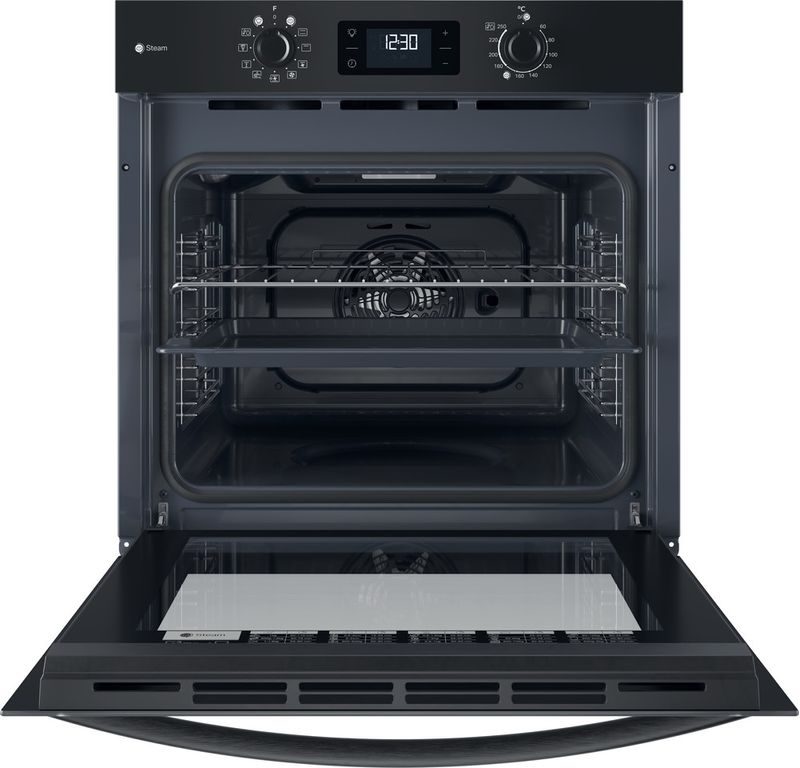 Indesit-Piekarnik-Do-zabudowy-IO-258HS-B-Elektryczny-A--Frontal-open