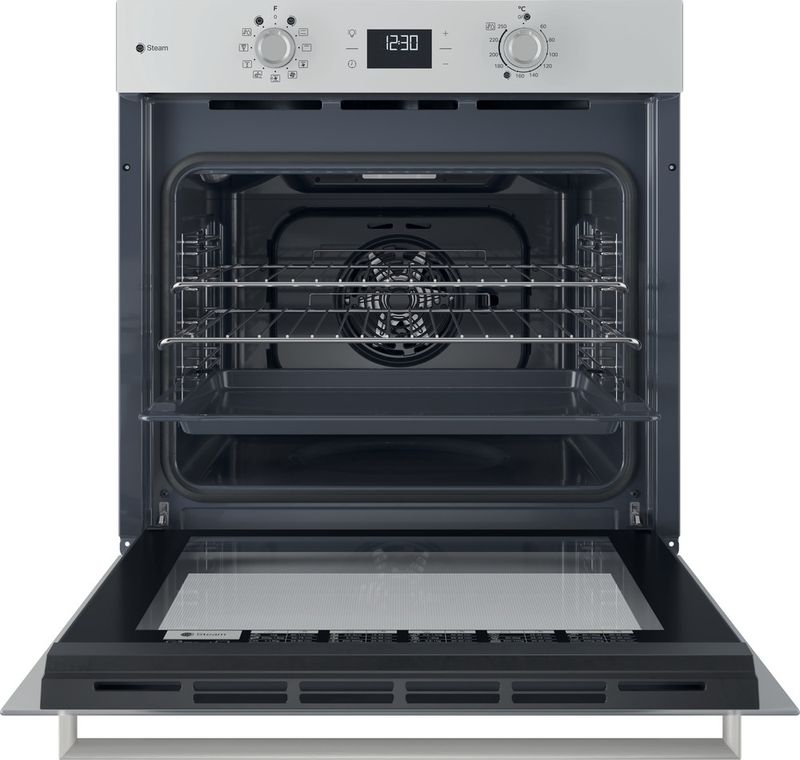 Indesit-Piekarnik-Do-zabudowy-IO-K58HS-W-Elektryczny-A--Frontal-open