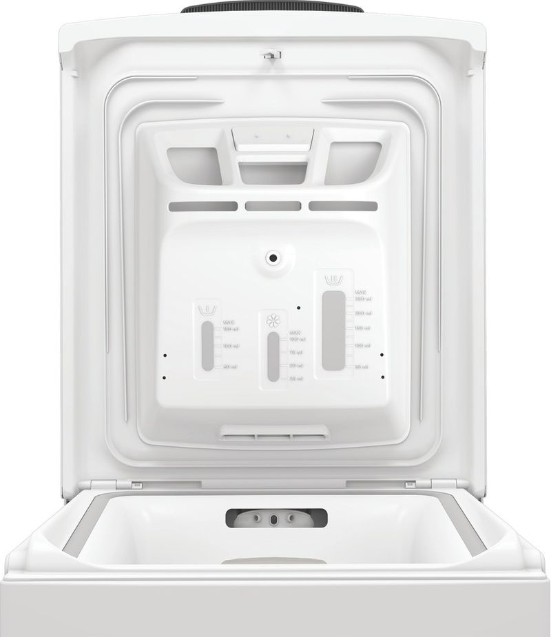 Indesit-Pralka-Wolnostojące-TI612EGPGPL-Biel-Ładowana-od-gory-B-Frontal-open