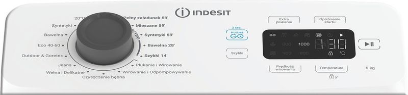 Indesit-Pralka-Wolnostojące-TI612EGPGPL-Biel-Ładowana-od-gory-B-Program