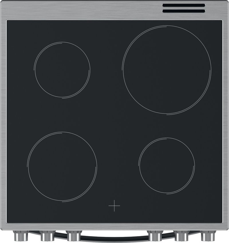 Indesit-Kuchenka-IS67V8CHX-E-Inox-Elektryczny-Frontal-top-down