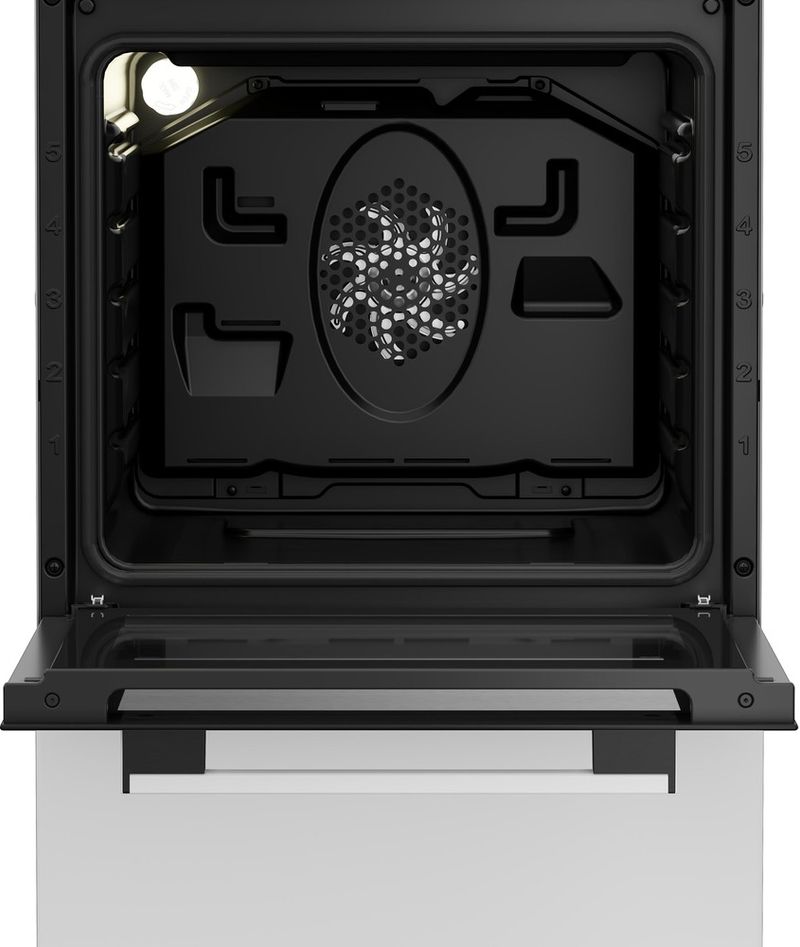 Indesit-Kuchenka-IS5V5GSW-P-Biel-Elektryczny-Frontal-open