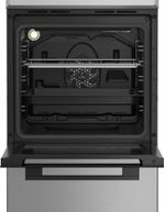 Indesit-Kuchenka-I5G5PMX-Inox-Gazowy-Lifestyle-frontal-open