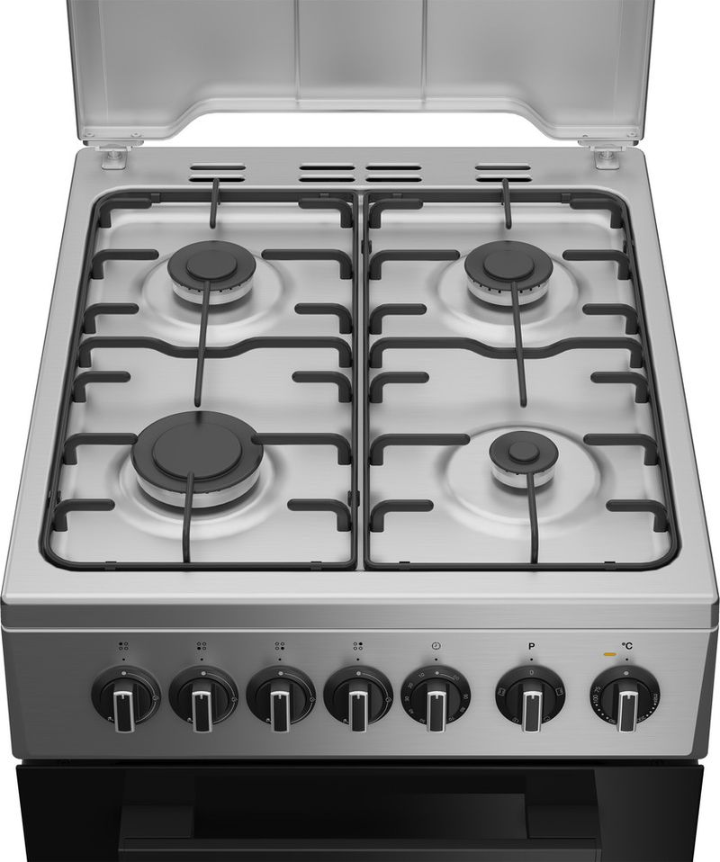 Indesit-Kuchenka-I5G5PMX-Inox-Gazowy-Heating-element