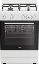 Indesit-Kuchenka-I6G5KCW-Biel-Gazowy-Frontal