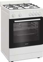 Indesit-Kuchenka-I6G5KCW-Biel-Gazowy-Perspective
