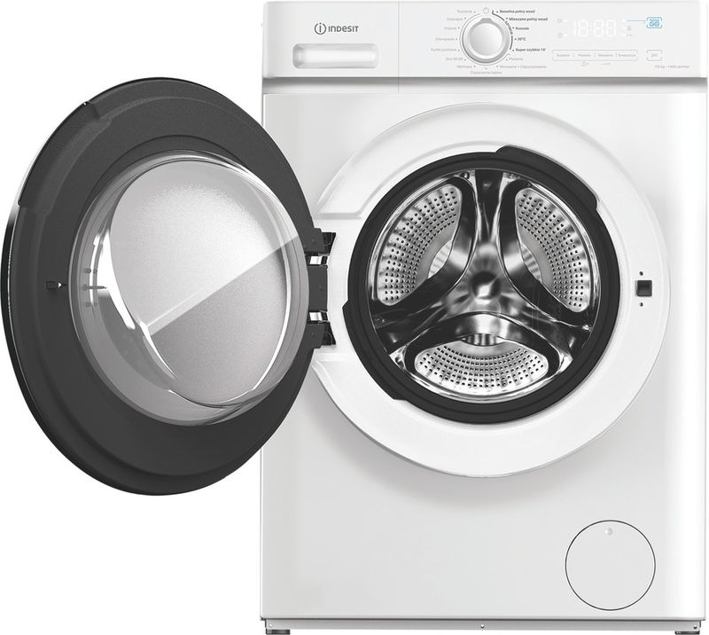 Indesit-Pralkosuszarka-Wolnostojące-MXWD-7514B-PL-Biel-Ładowany-od-frontu-Frontal-open
