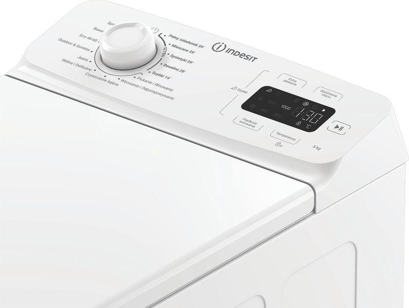 Indesit-Pralka-Wolnostojące-TI512EMTPL-Biel-Ładowana-od-gory-B-Lifestyle-control-panel