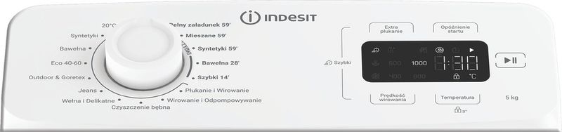 Indesit-Pralka-Wolnostojące-TI512EMTPL-Biel-Ładowana-od-gory-B-Program