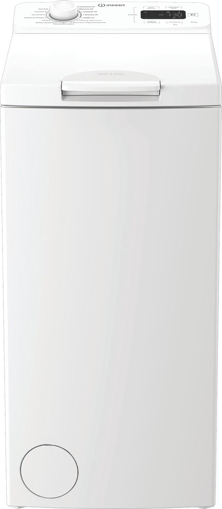 Indesit-Pralka-Wolnostojące-TI5512EMTPL-Biel-Ładowana-od-gory-B-Frontal