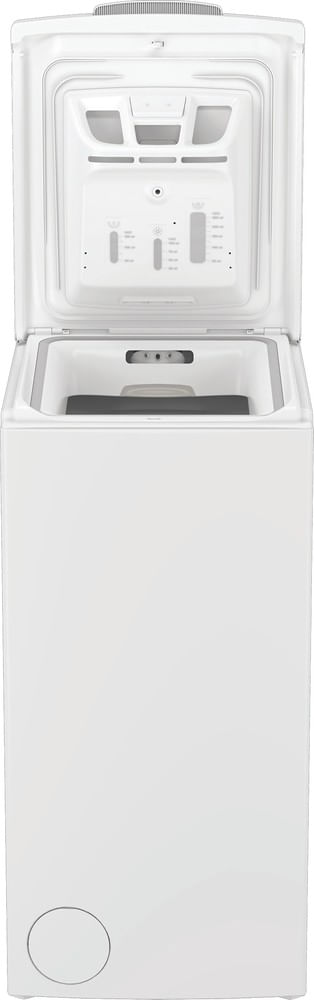 Indesit-Pralka-Wolnostojące-ETI513EMTPL-Biel-Ładowana-od-gory-C-Frontal-open